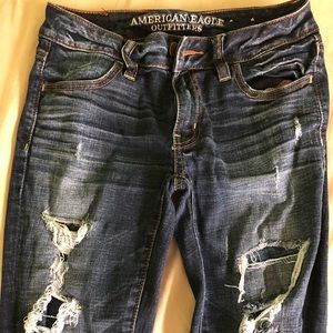 AE distressed jeans